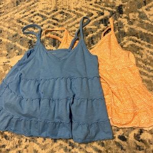 2 American eagle tank tops